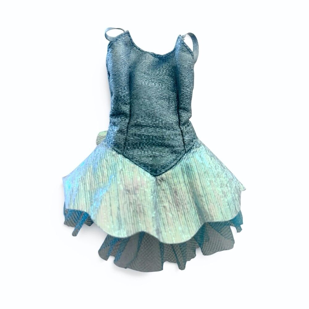 2006 Mattel Barbie Ballerina Blue Tutu Iridescent Shiny Fairy Dress
